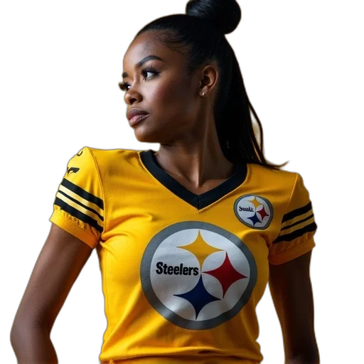 nike, women, pittsburgh, steelers transparent PNG cut-out