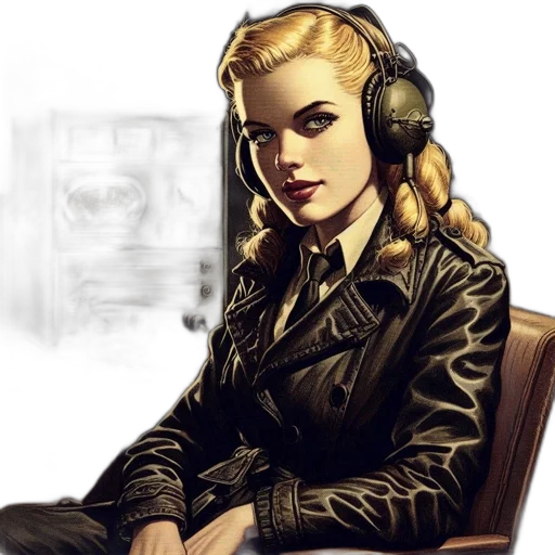 jacket, face, concept art, comic book art transparent PNG cut-out