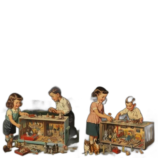 furniture, jewelry, food, pixel art transparent PNG cut-out