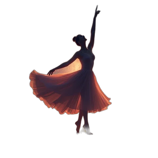 dress, concept art, photorealistic, 3d render transparent PNG cut-out
