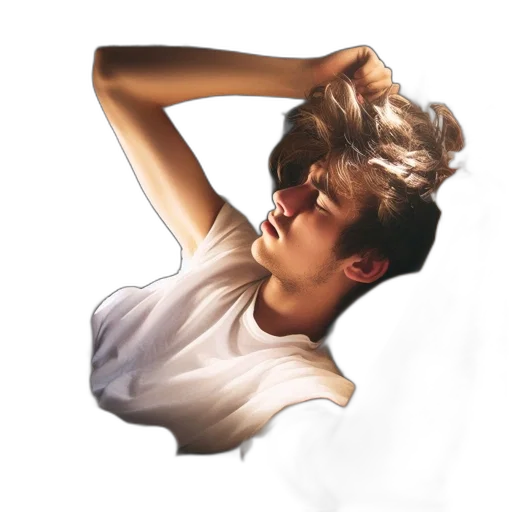 hair, crown, face, creature transparent PNG cut-out