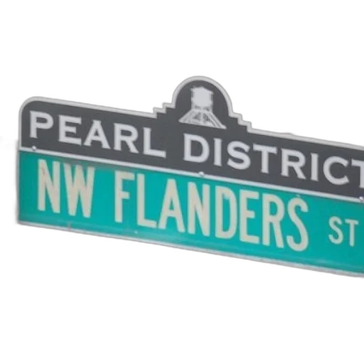 street, sign, pearl, district transparent PNG cut-out