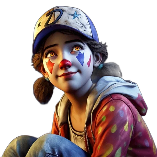 face, hat, weapon, staff transparent PNG cut-out