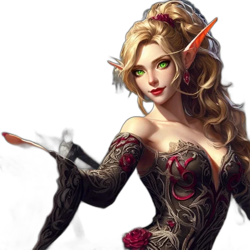 fantasy art, concept art, comic book art, photorealistic transparent PNG cut-out