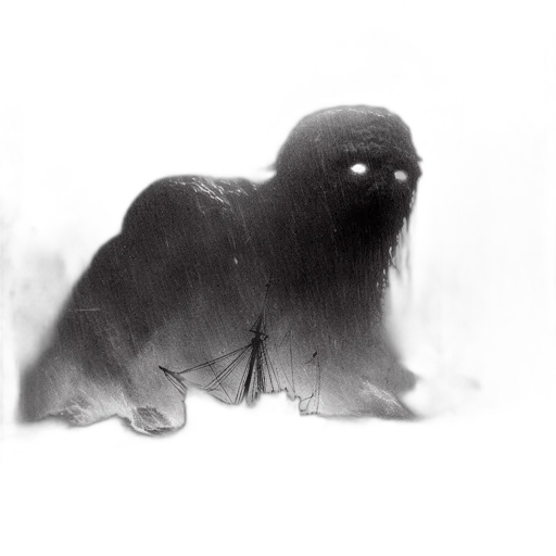 creature, animal, hair, face transparent PNG cut-out