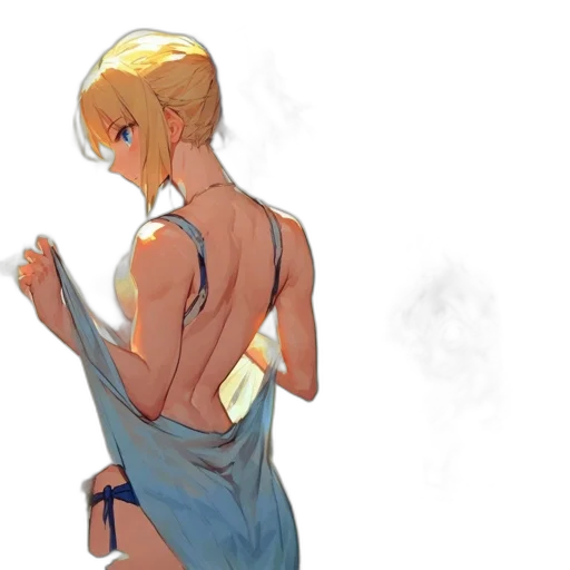 dress, sword, weapon, concept art transparent PNG cut-out