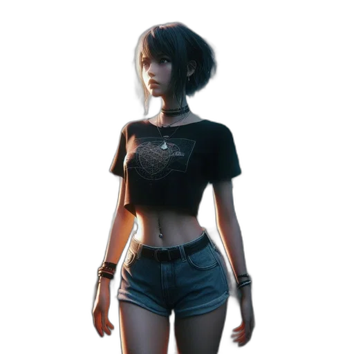 dress, robot, jacket, face transparent PNG cut-out