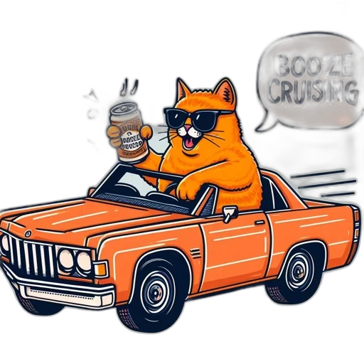 car, concept art, cartoon, pixel art transparent PNG cut-out