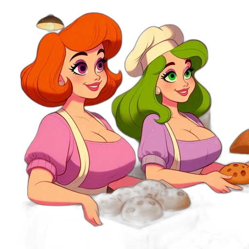 food, concept art, pixel art, cartoon transparent PNG cut-out