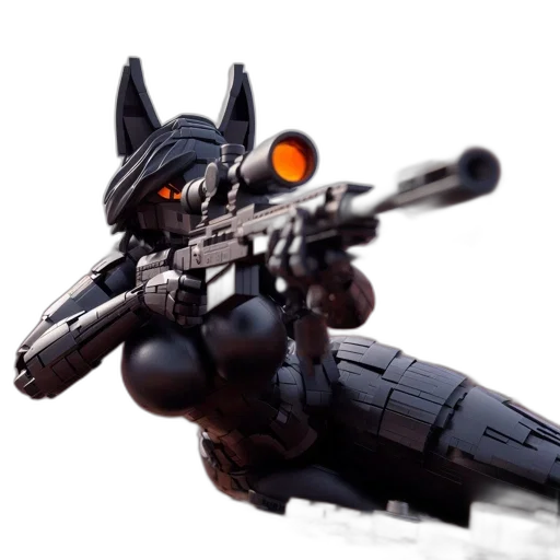 weapon, robot, staff, dragon transparent PNG cut-out