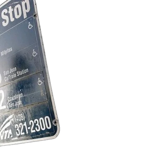 bus, stop, sign, directions transparent PNG cut-out