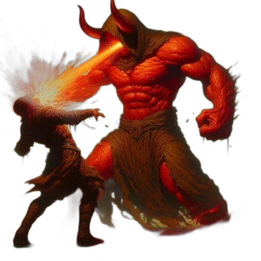 dragon, creature, animal, staff transparent PNG cut-out