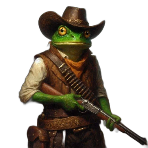 animal, weapon, hat, staff transparent PNG cut-out