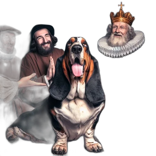 crown, animal, creature, concept art transparent PNG cut-out