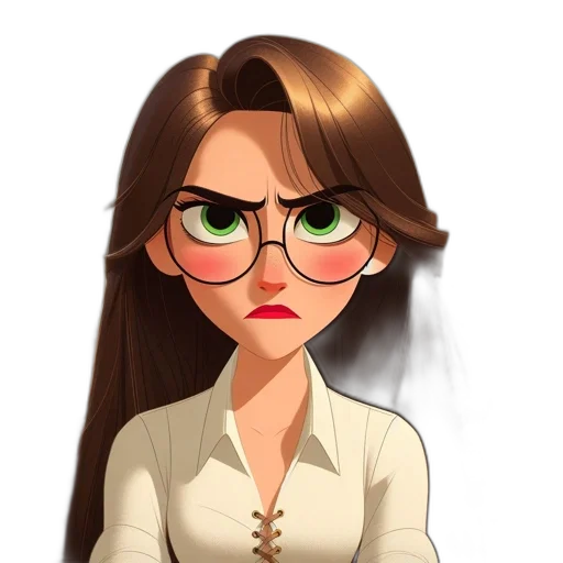 staff, face, cartoon, concept art transparent PNG cut-out