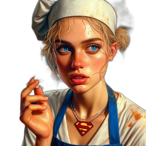 staff, face, food, jewelry transparent PNG cut-out