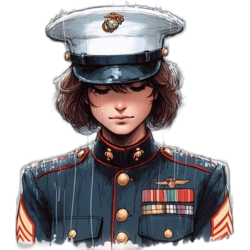 hat, staff, jacket, face transparent PNG cut-out