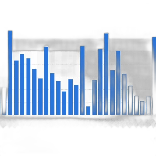 blue, bar, chart, bars transparent PNG cut-out