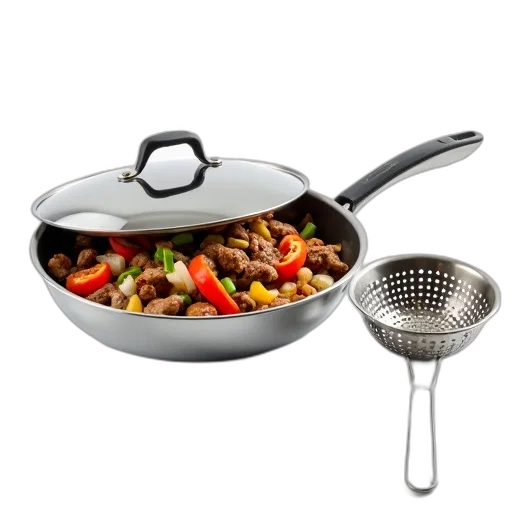 food, 3d render, photorealistic, stainless transparent PNG cut-out