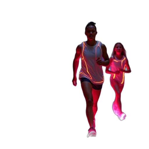 3d render, vaporwave, pixel art, concept art transparent PNG cut-out