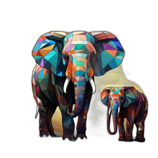 animal, 3d render, concept art, photorealistic transparent PNG cut-out