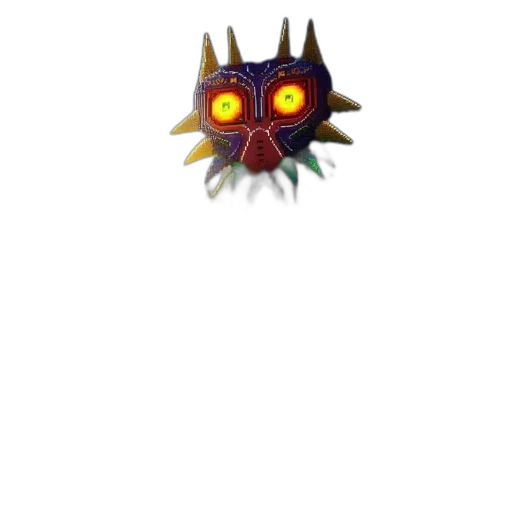 mask, creature, staff, robot transparent PNG cut-out