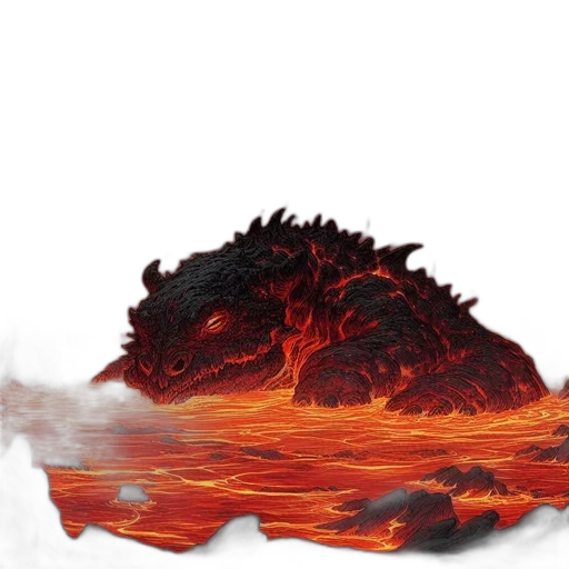 dragon, hair, mask, creature transparent PNG cut-out