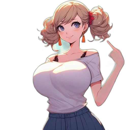 dress, staff, flower, weapon transparent PNG cut-out