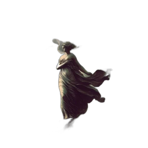 hat, dragon, dress, staff transparent PNG cut-out