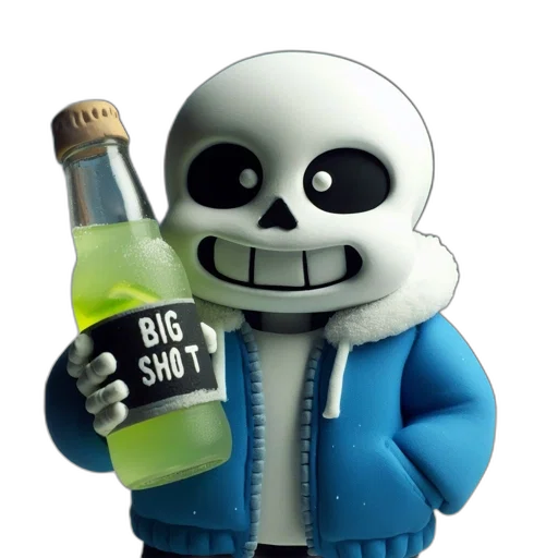 bottle, jacket, robot, staff transparent PNG cut-out