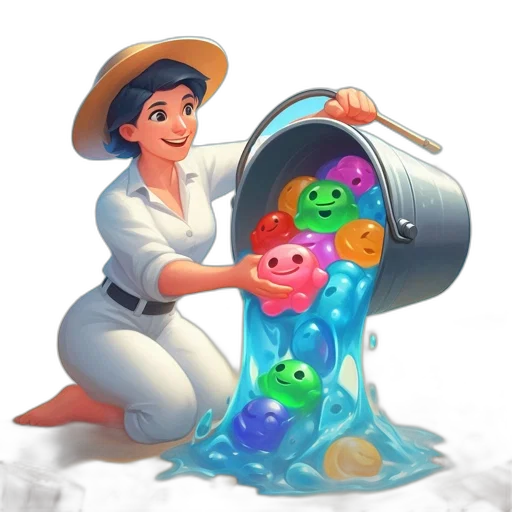 staff, concept art, 3d render, fantasy art transparent PNG cut-out