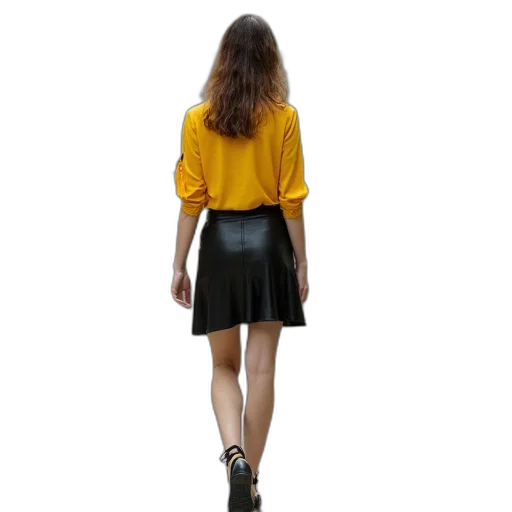 dress, jacket, staff, 3d render transparent PNG cut-out