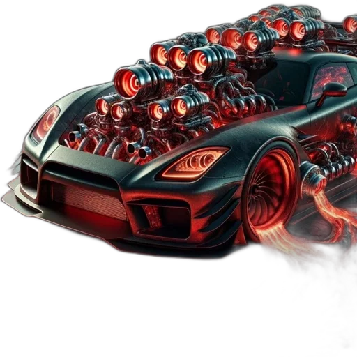 car, weapon, robot, concept art transparent PNG cut-out