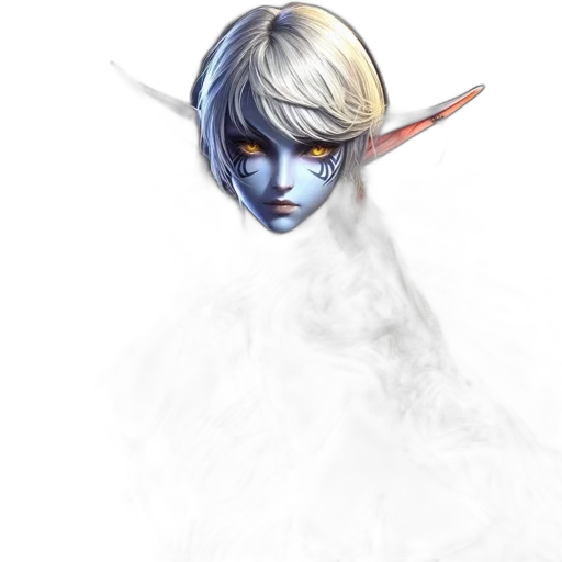 face, mask, dragon, staff transparent PNG cut-out