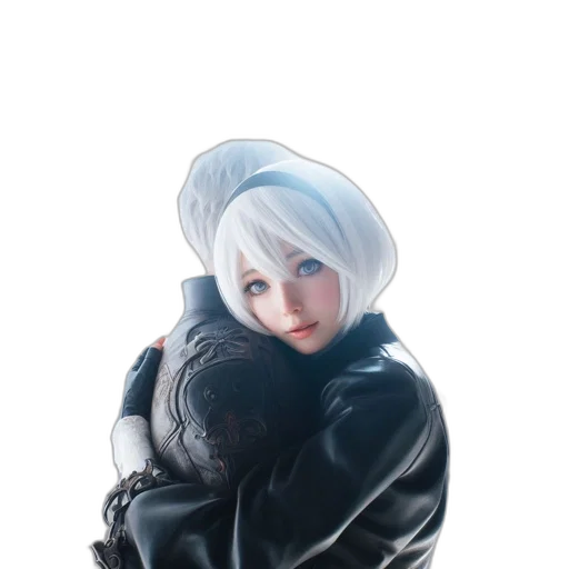 jacket, robot, mask, hat transparent PNG cut-out