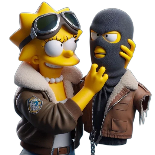 mask, jacket, cyberpunk, concept art transparent PNG cut-out