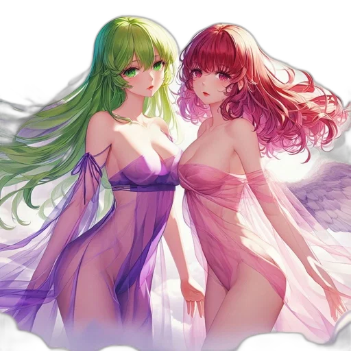 dress, fantasy art, concept art, anime transparent PNG cut-out
