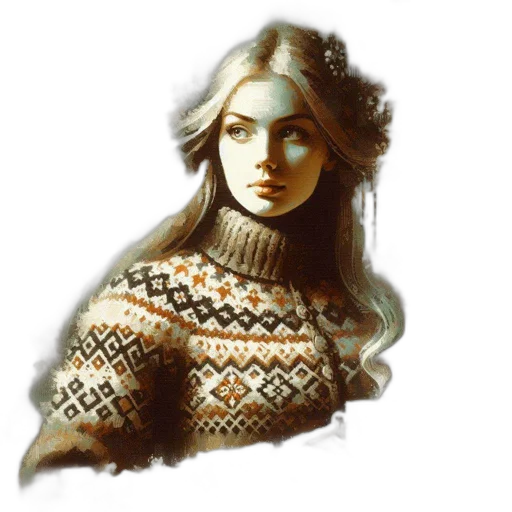 face, dress, jacket, jewelry transparent PNG cut-out