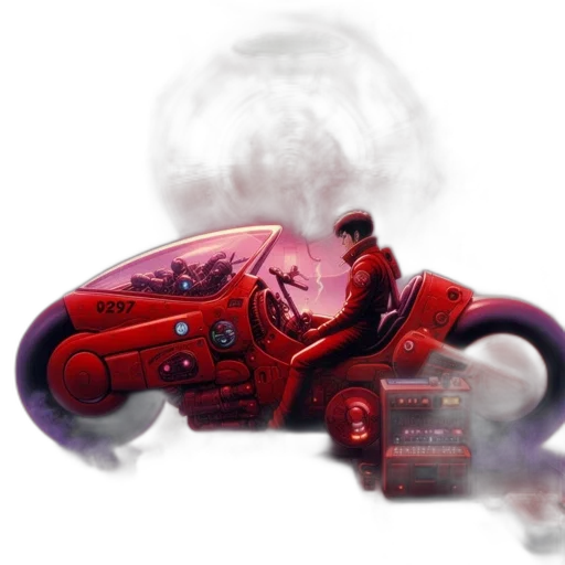 car, robot, weapon, dragon transparent PNG cut-out