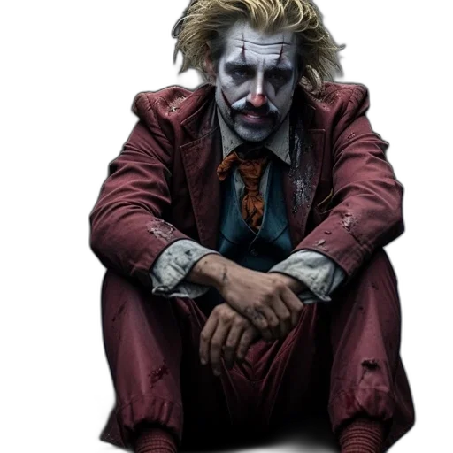 face, mask, jacket, concept art transparent PNG cut-out