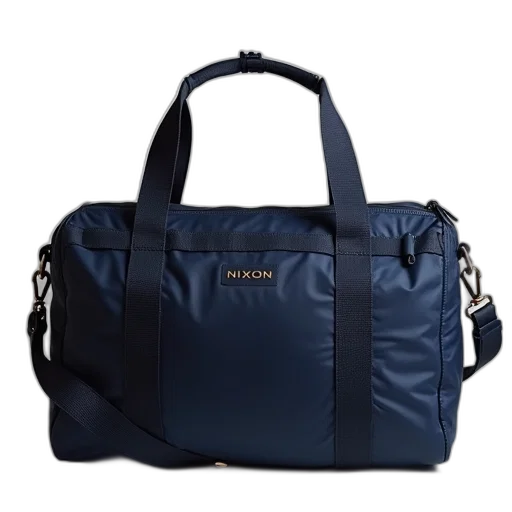 blue, nixon, barrel, bag transparent PNG cut-out