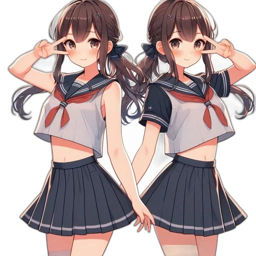 dress, staff, weapon, hair transparent PNG cut-out