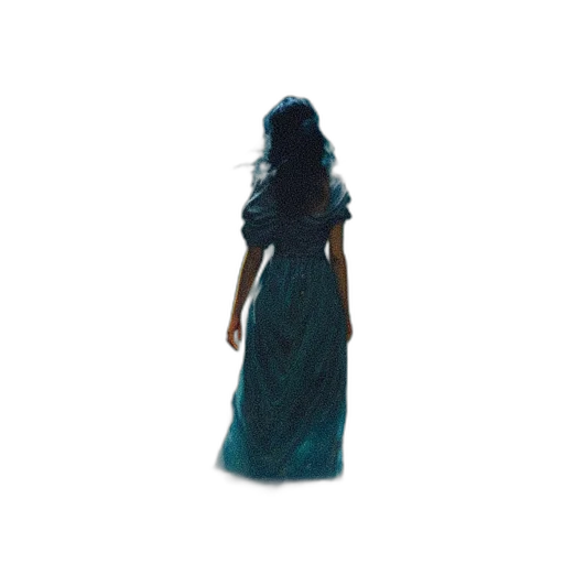 dress, hair, creature, crown transparent PNG cut-out
