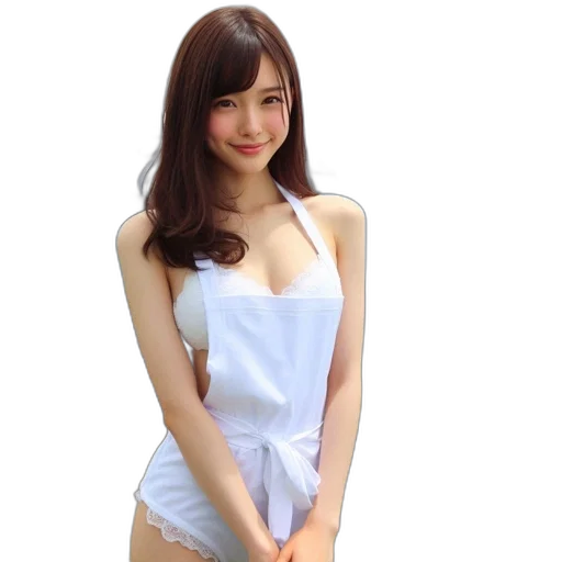 dress, photorealistic, 3d render, oil painting transparent PNG cut-out