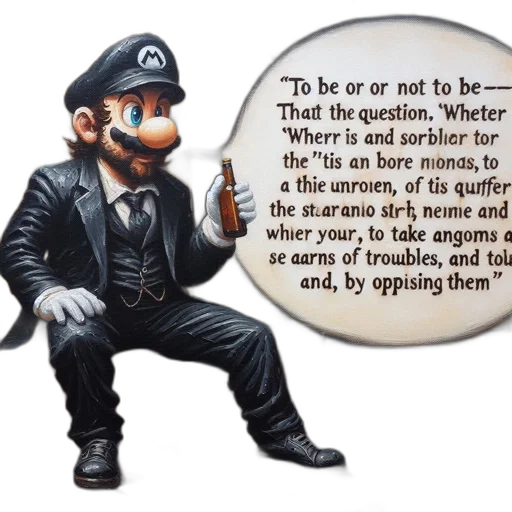 hat, realistic, version, mario transparent PNG cut-out