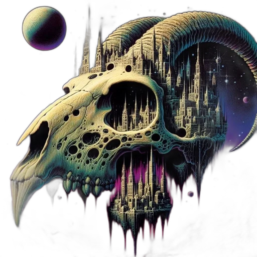 mask, concept art, cyberpunk, fantasy art transparent PNG cut-out
