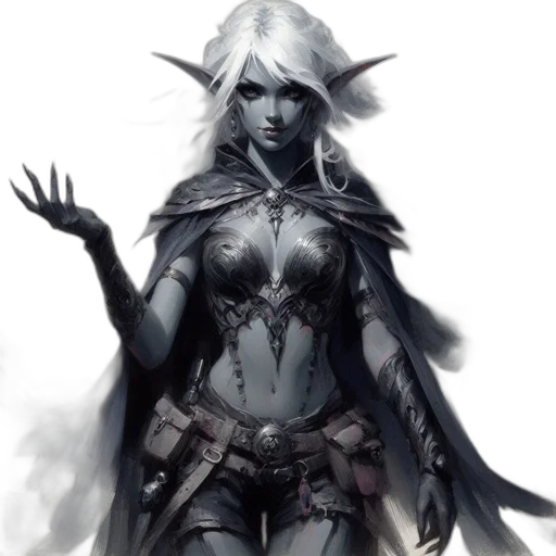fantasy art, concept art, comic book art, pixel art transparent PNG cut-out