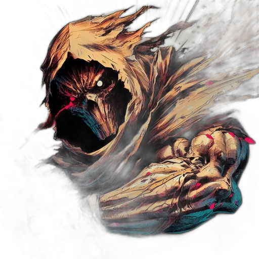 mask, creature, face, concept art transparent PNG cut-out
