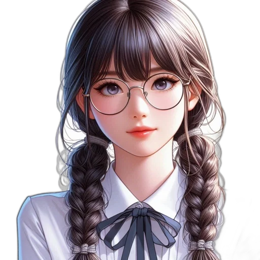 face, dress, staff, hair transparent PNG cut-out