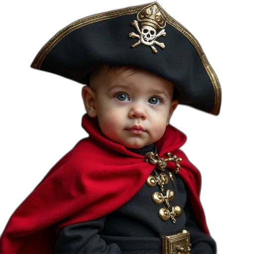 crown, hat, face, staff transparent PNG cut-out